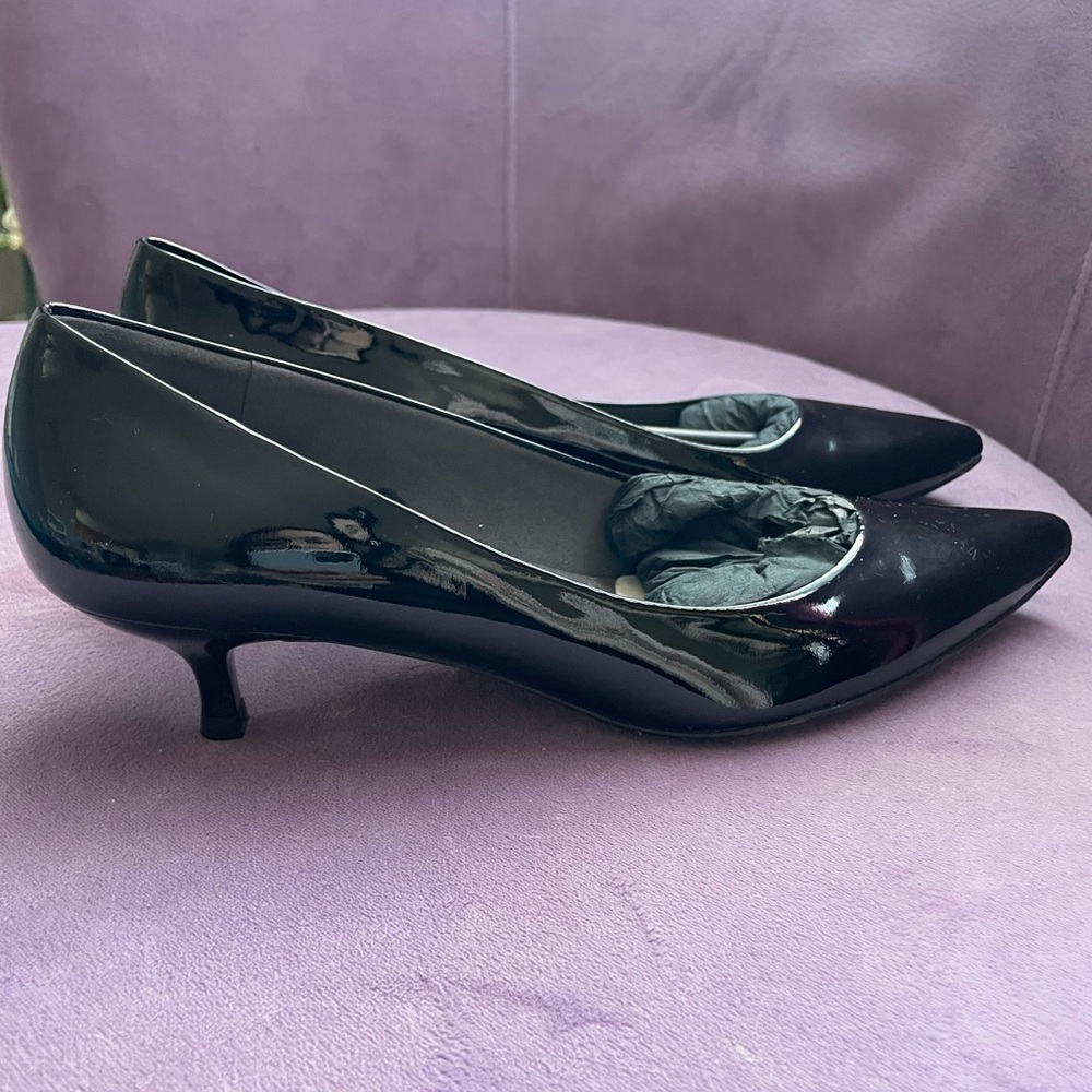 Stuart Weitzman Black  Heel Pumps